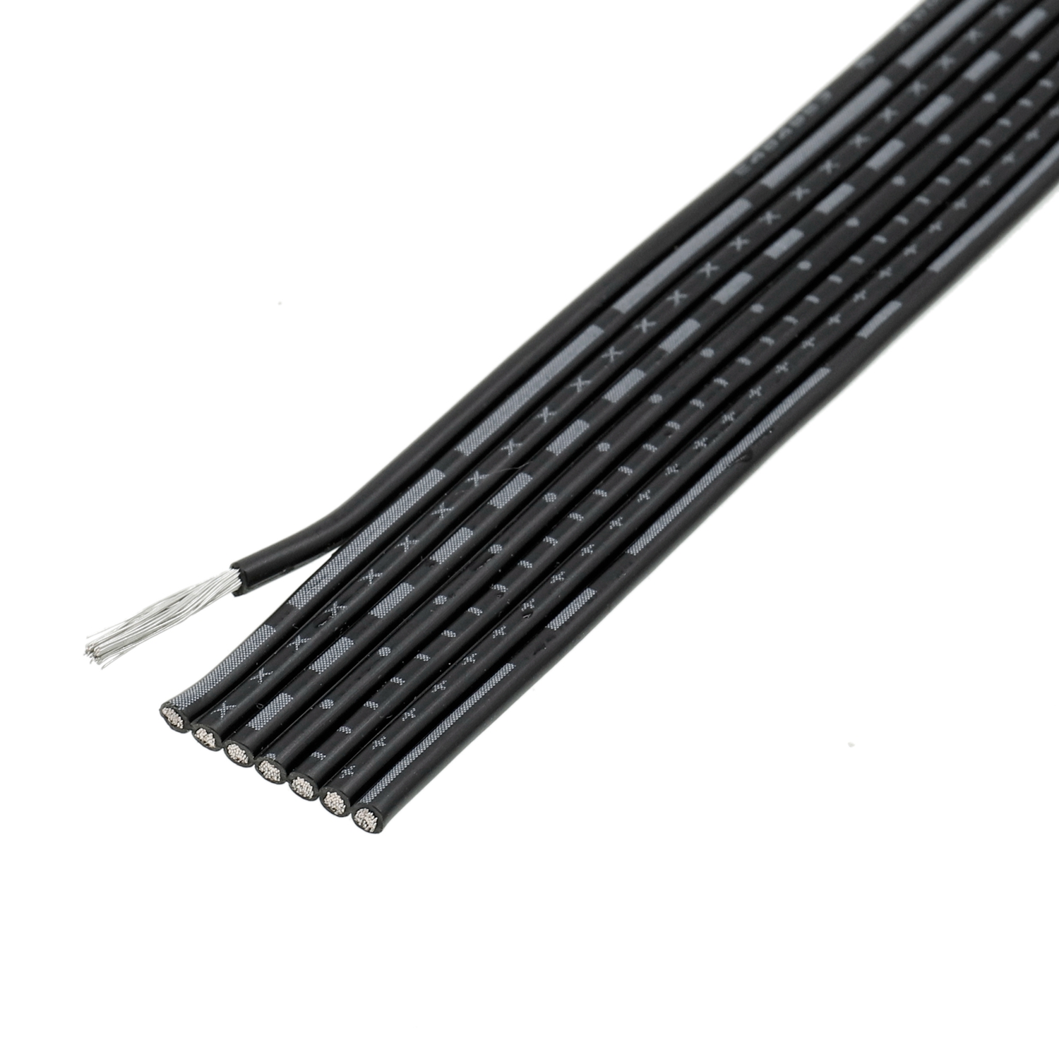 UL2468 Flat Ribbon Cable PVC Twin Wire para sa Panloob na Mga Kable